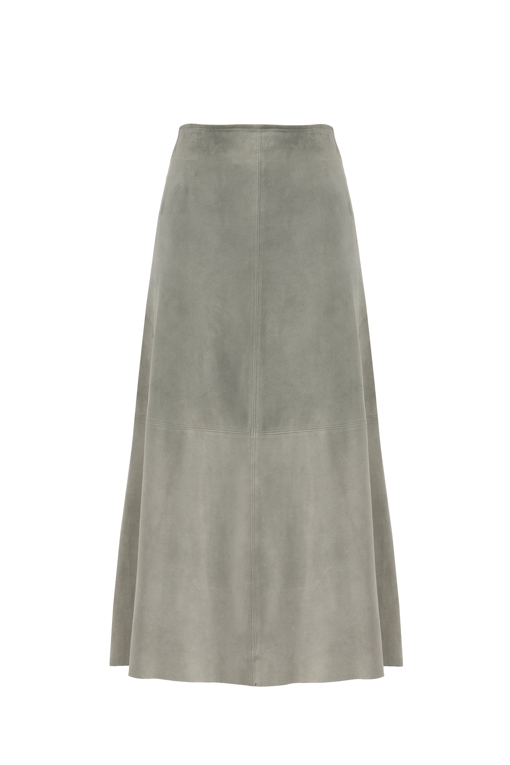 Green Suede Skirt