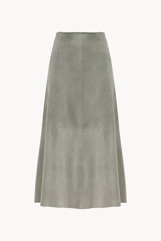 Green Suede Skirt