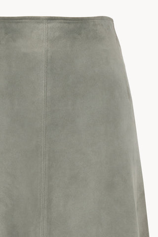 Green Suede Skirt