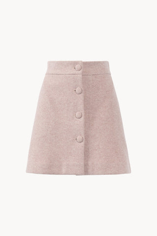 Wool mini skirt