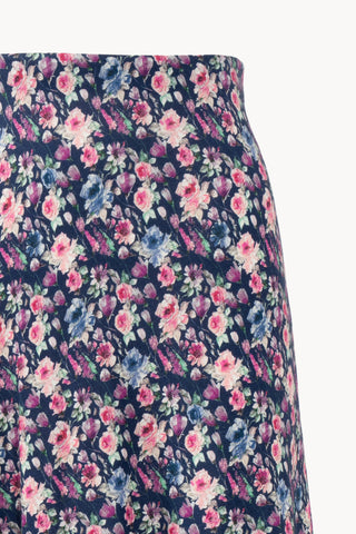 Printed Jersey Skirt