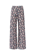 Printed Corduroy Palazzo Pants
