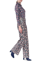 Printed Corduroy Palazzo Pants