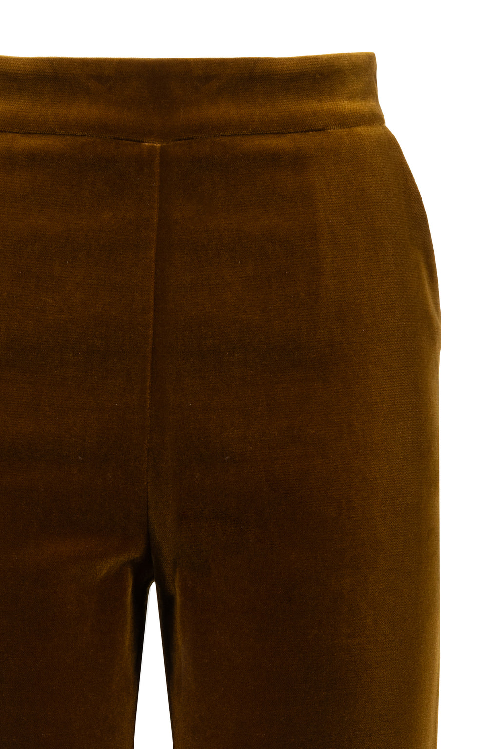 Velvet Cigarette Pants