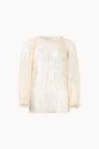 Boat Neck Lace Shirt