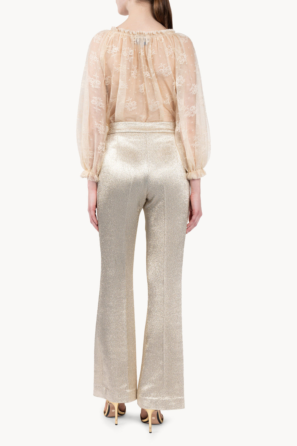 Boat Neck Lace Shirt