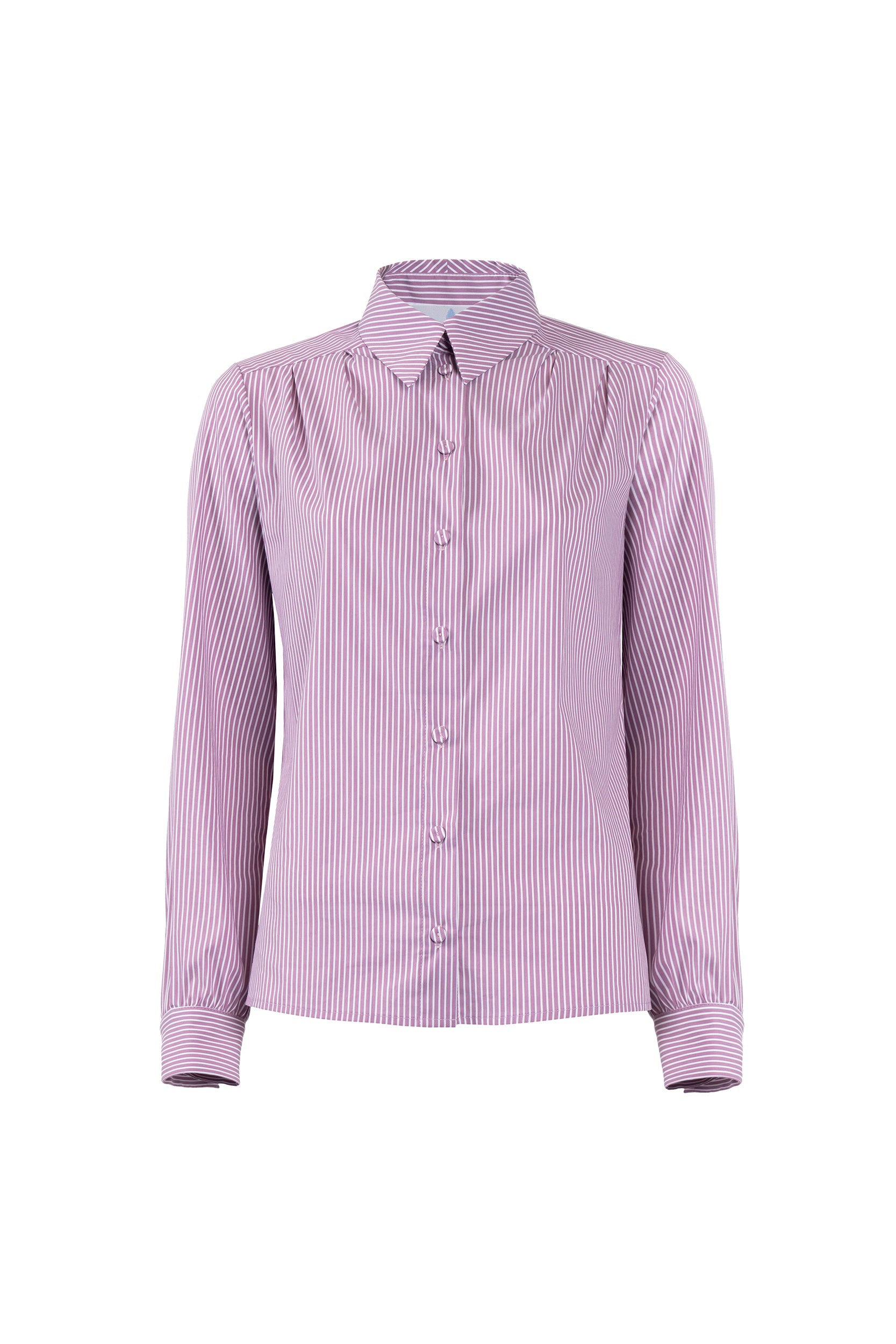 Shirt In Striped Cotton
