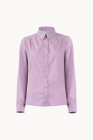 Shirt In Striped Cotton