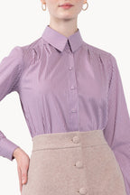 Shirt In Striped Cotton