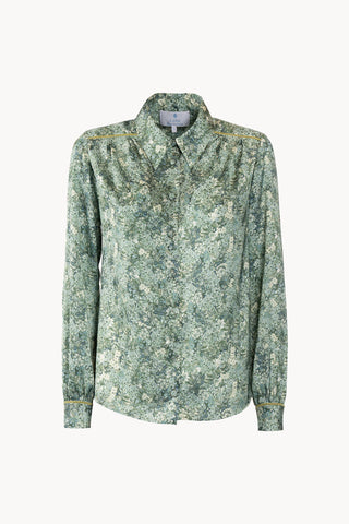 Satin Printed Shirt