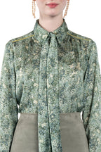 Satin Printed Shirt