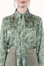 Satin Printed Shirt
