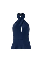 Halterneck Cady Stretch Top