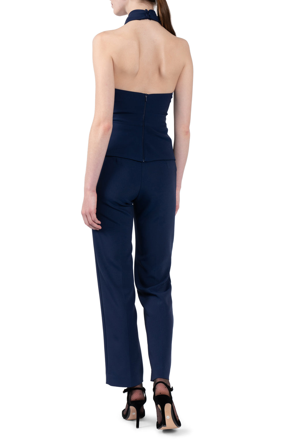 Halterneck Cady Stretch Top