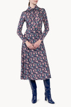 Jersey Micro Floral Printed Polo