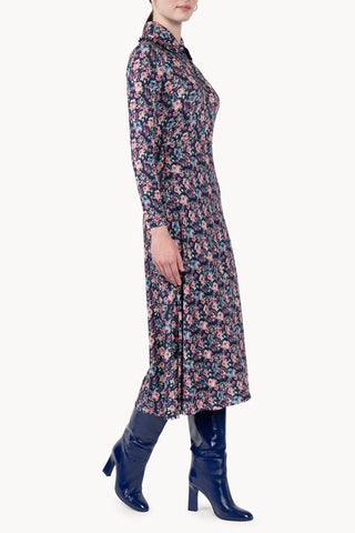 Jersey Micro Floral Printed Polo