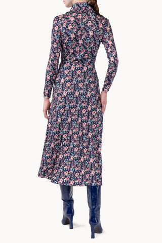 Jersey Micro Floral Printed Polo