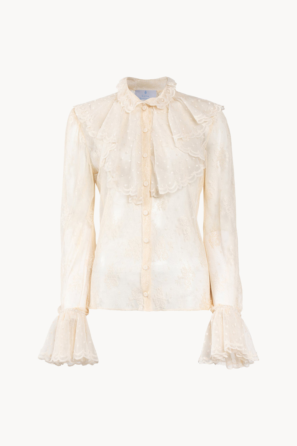 Lace Ruffles Shirt