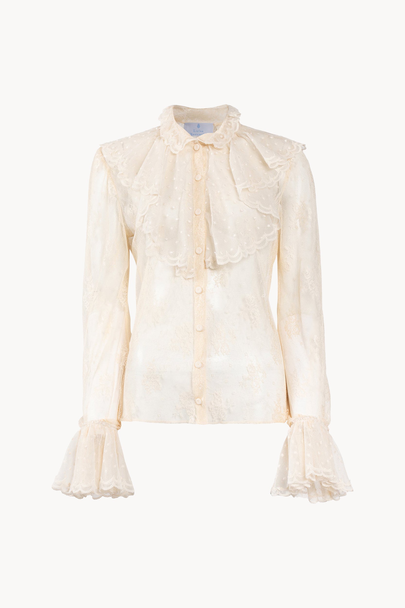 Lace Ruffles Shirt
