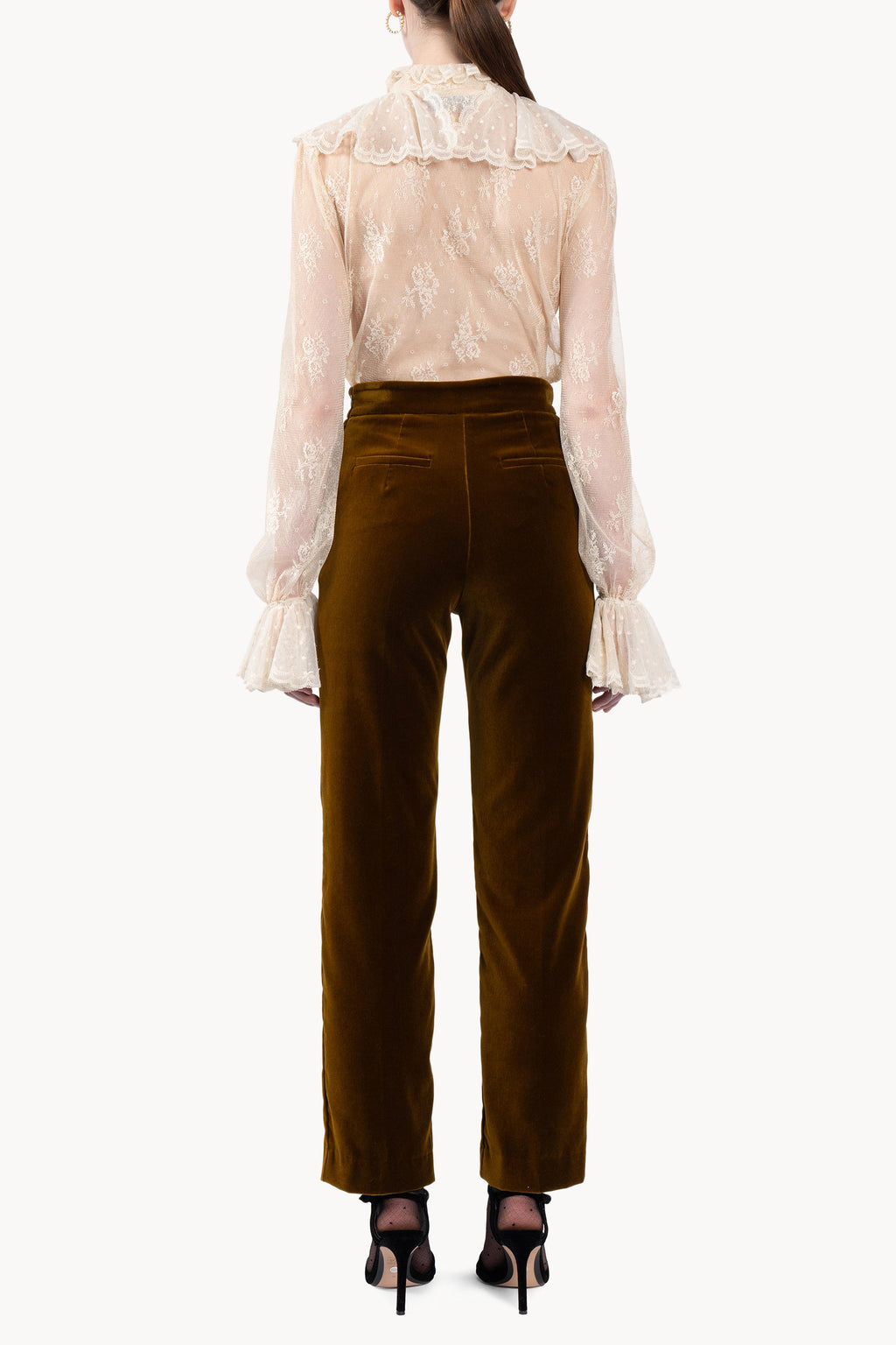 Lace Ruffles Shirt