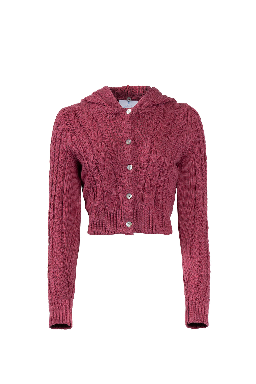 Hooded cardigan