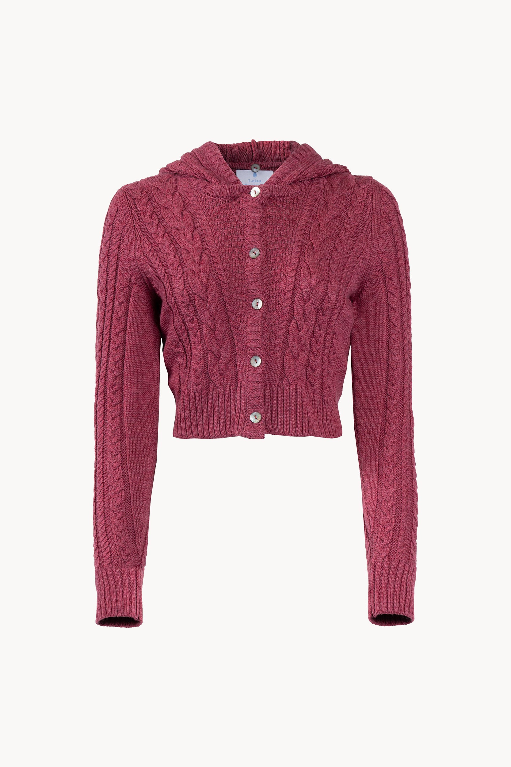 Cardigan con cappuccio