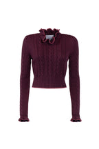 Braided Crewneck Sweater