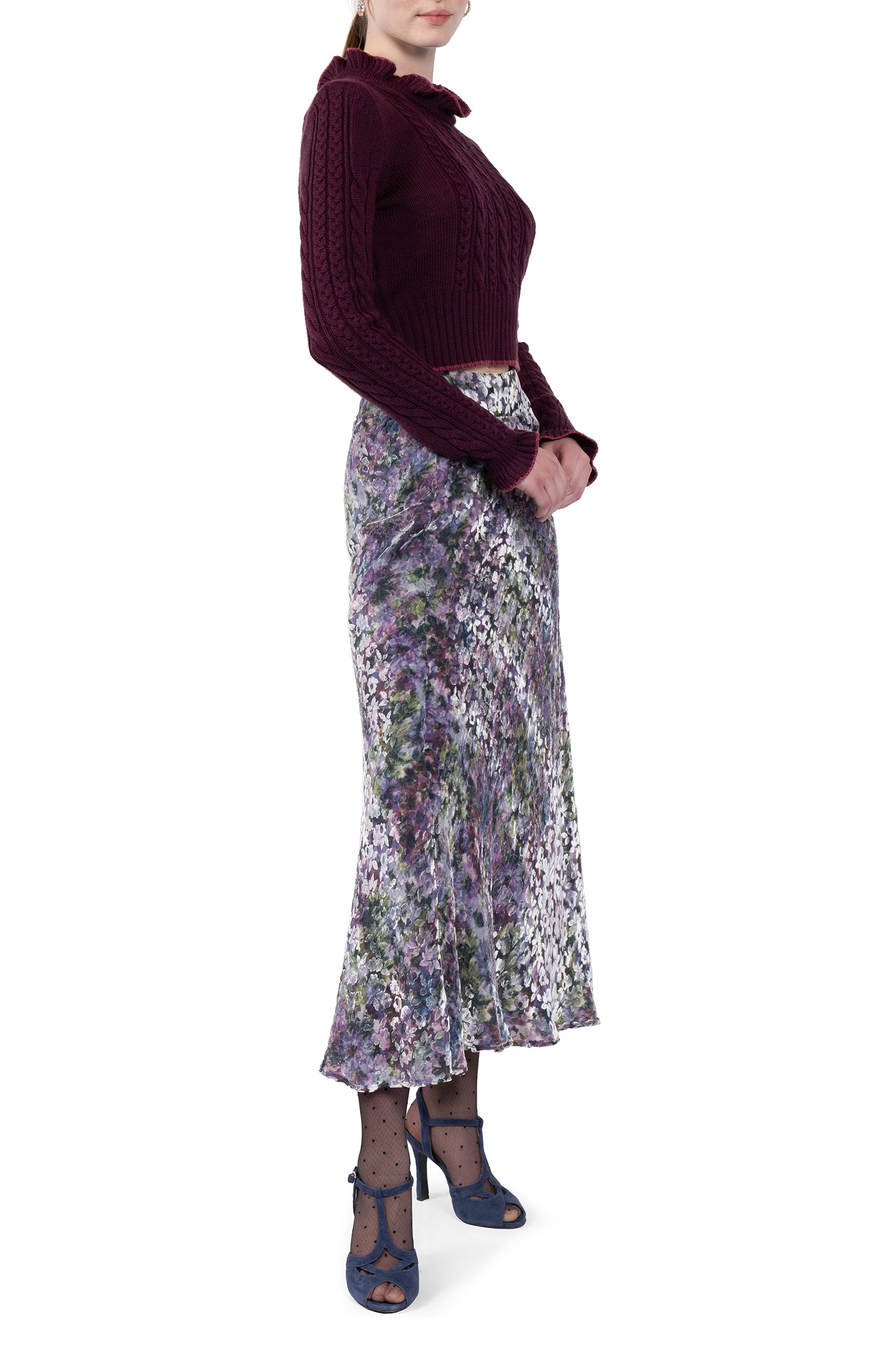 Braided Crewneck Sweater