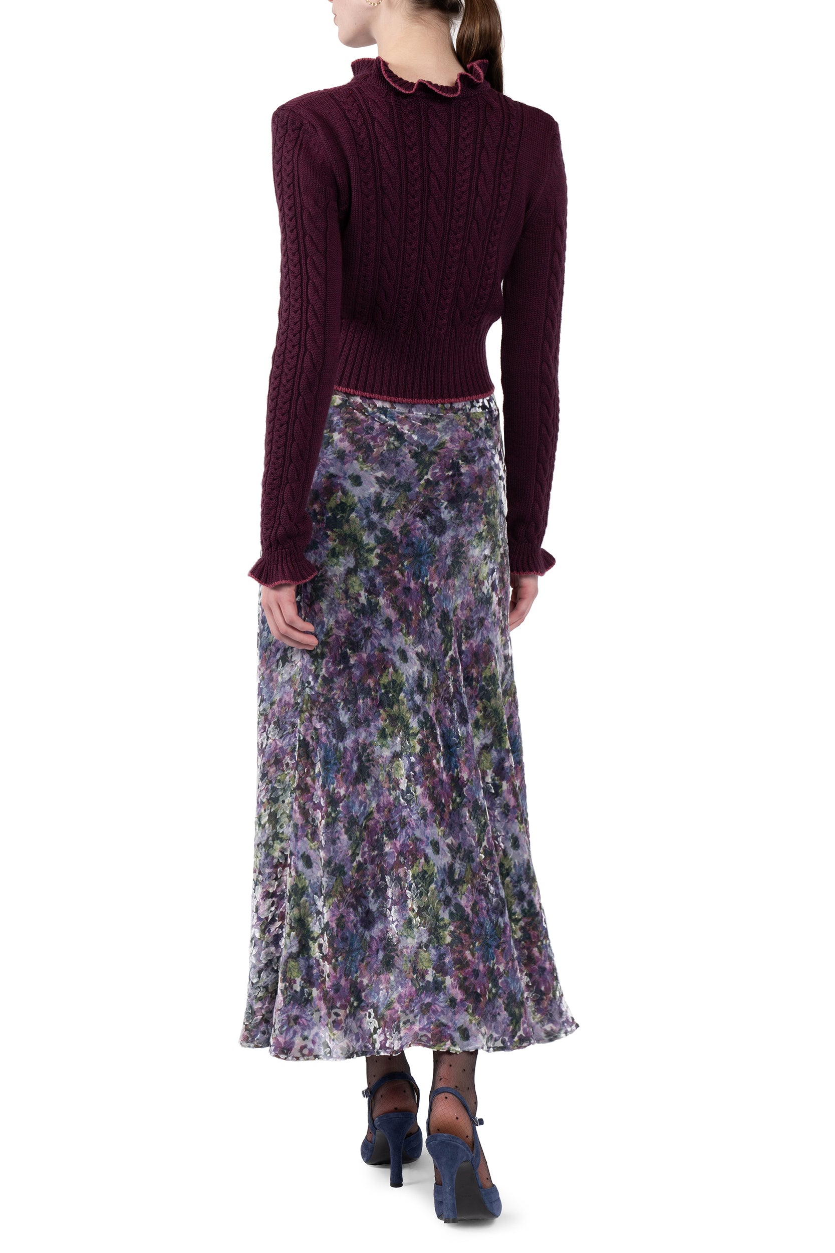 Braided Crewneck Sweater