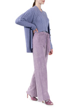 Cardigan intrecciato