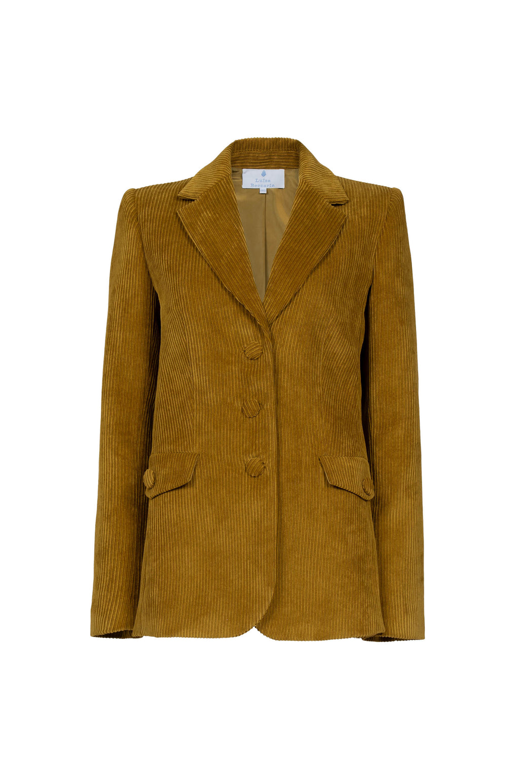 Blazer in velluto a coste