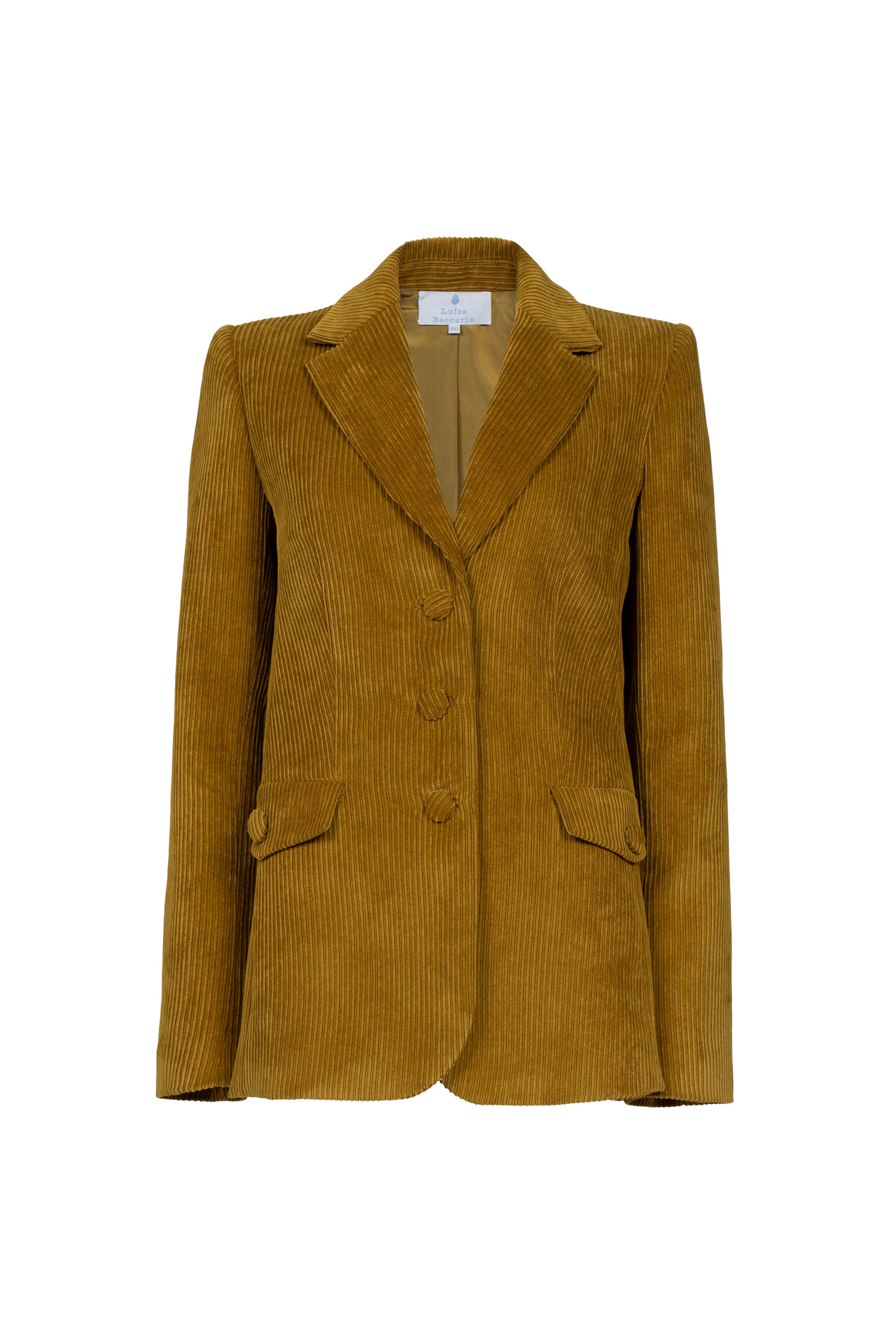 Blazer in velluto a coste