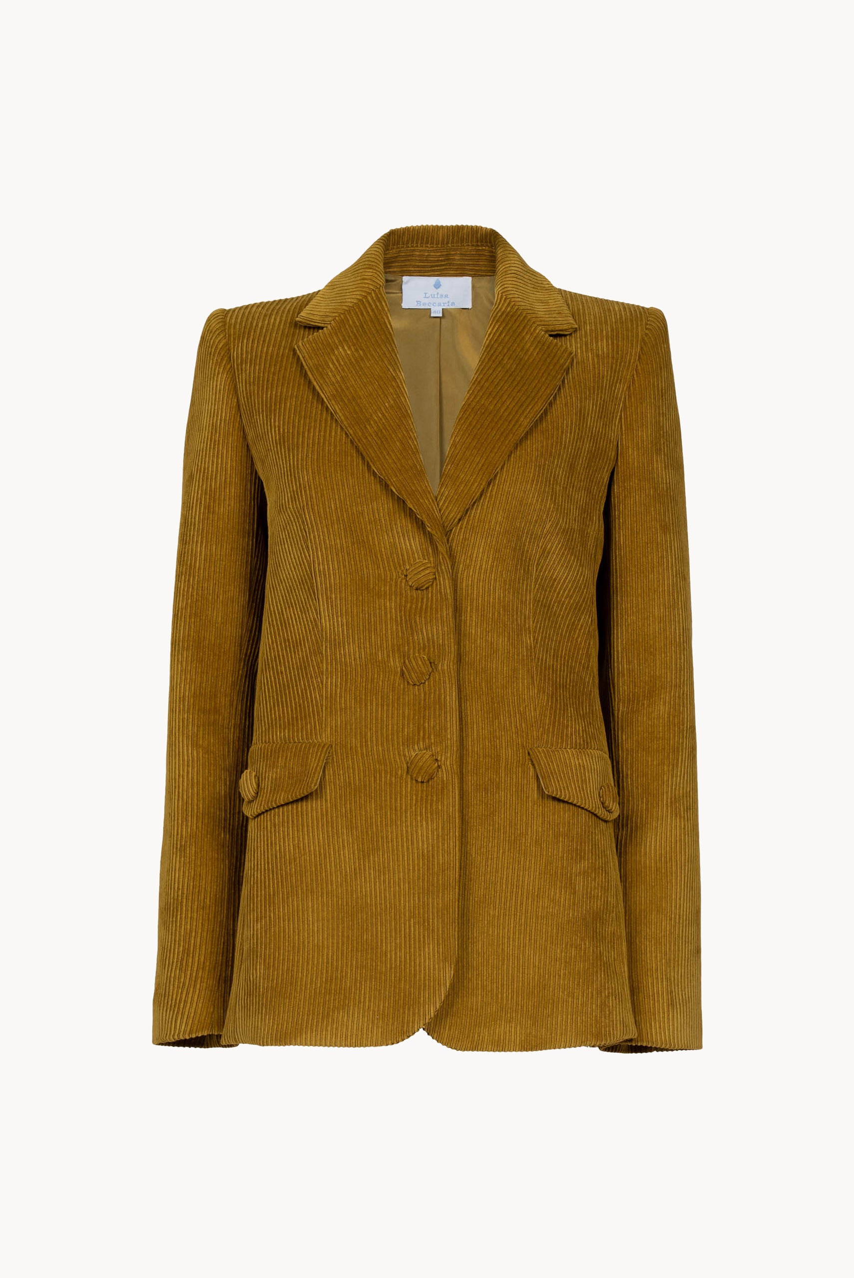 Blazer in velluto a coste