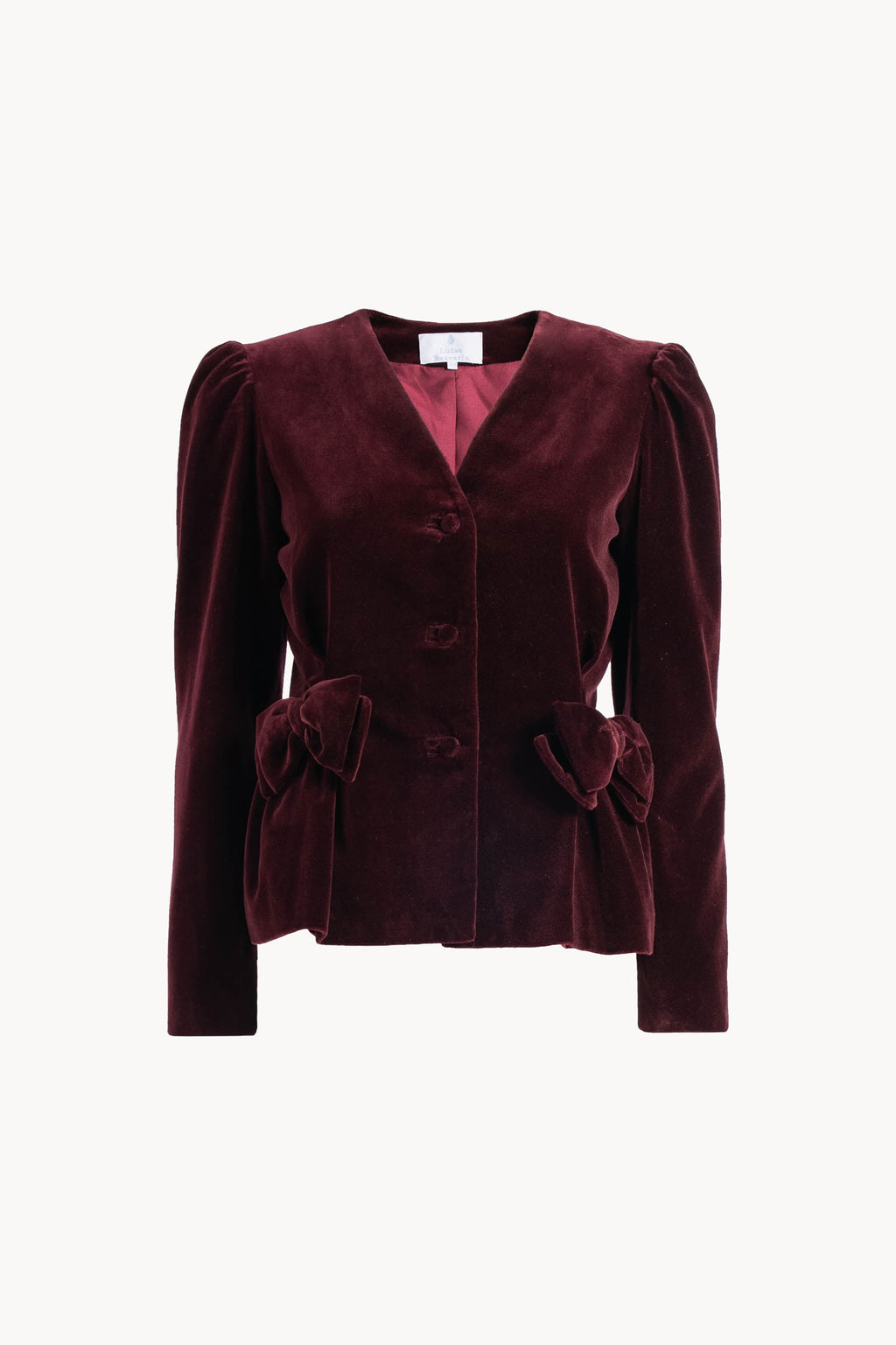 Burgundy Velvet Jacket