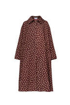 Trench Borgogna a Pois