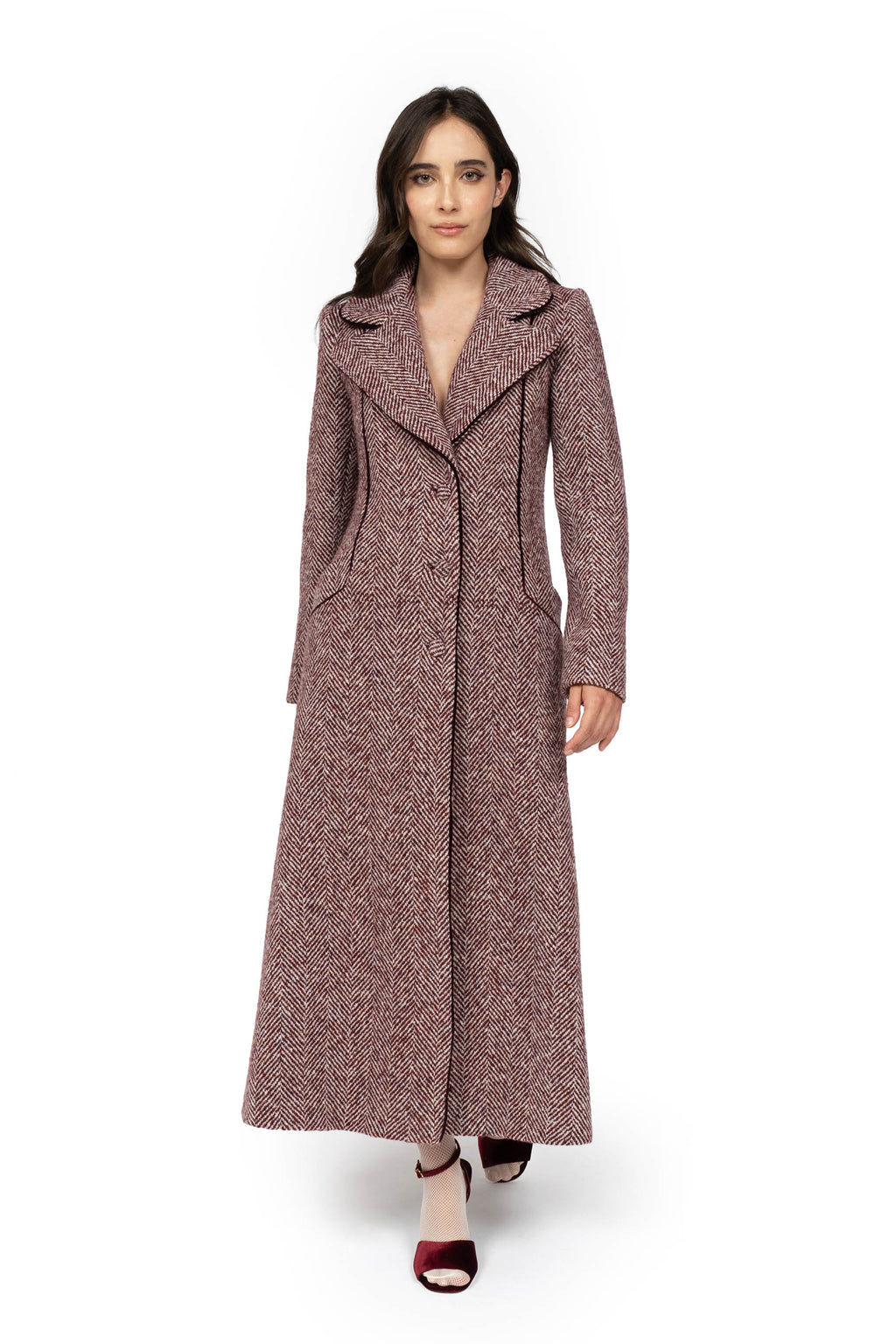Cappotto a Spina di Pesce