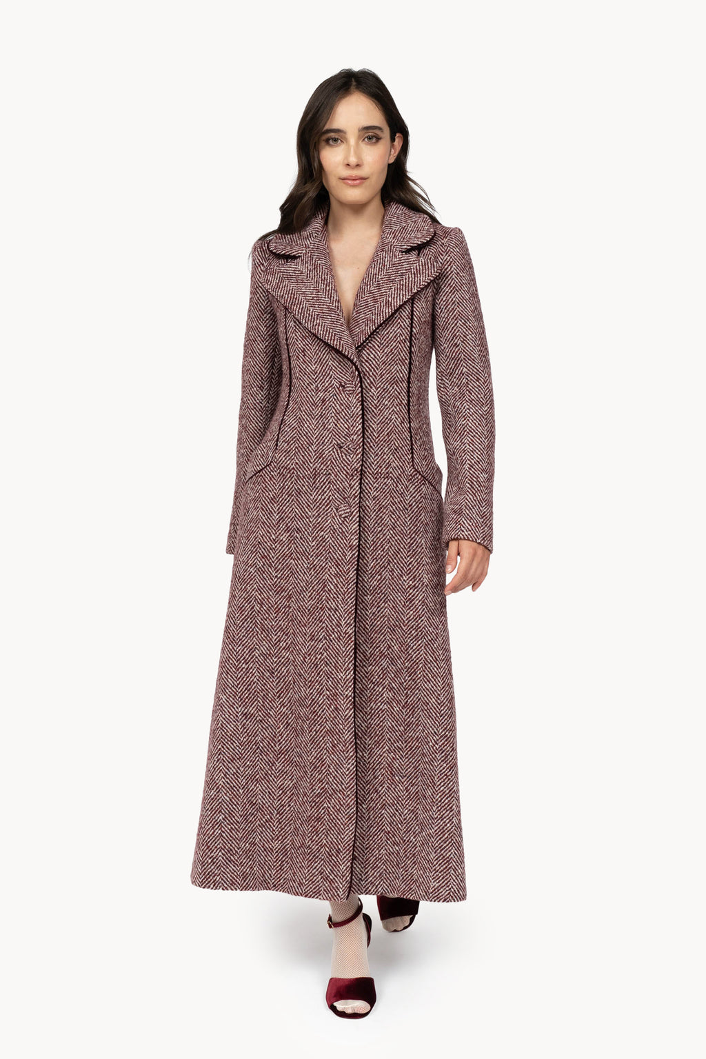 Cappotto a Spina di Pesce