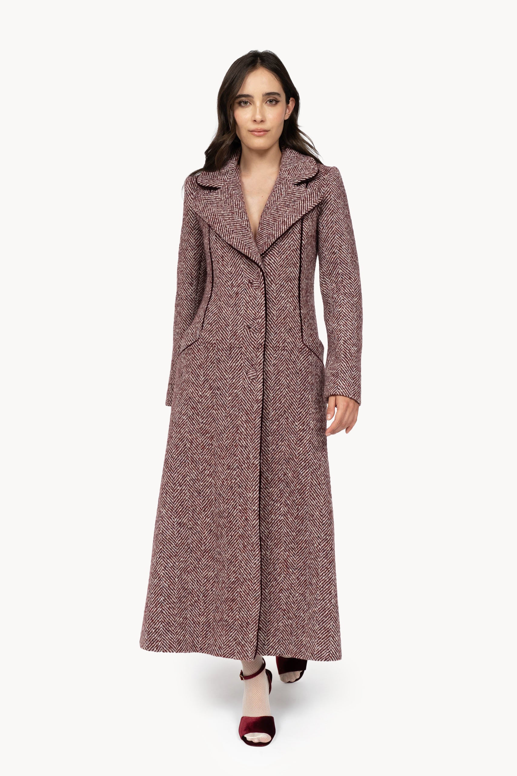 Cappotto a Spina di Pesce