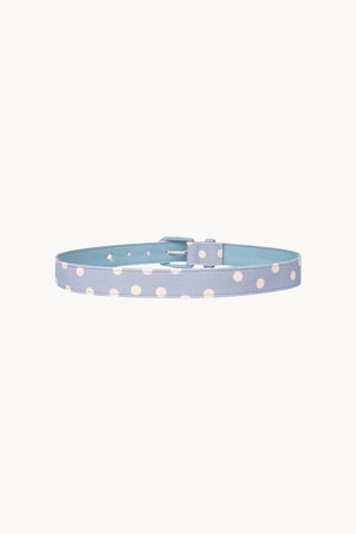 Light Blue Polka Dot Belt