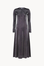 Lurex jersey dress