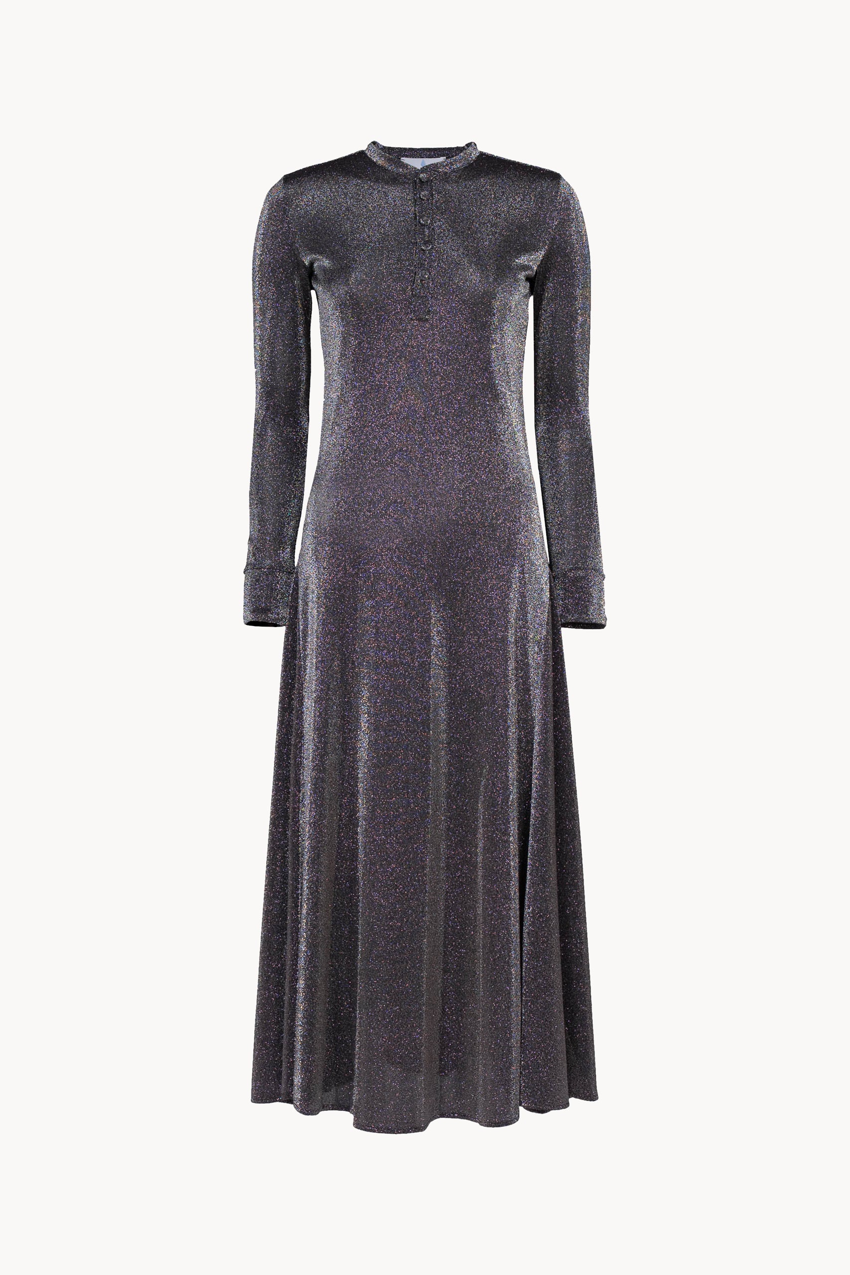 Lurex jersey dress