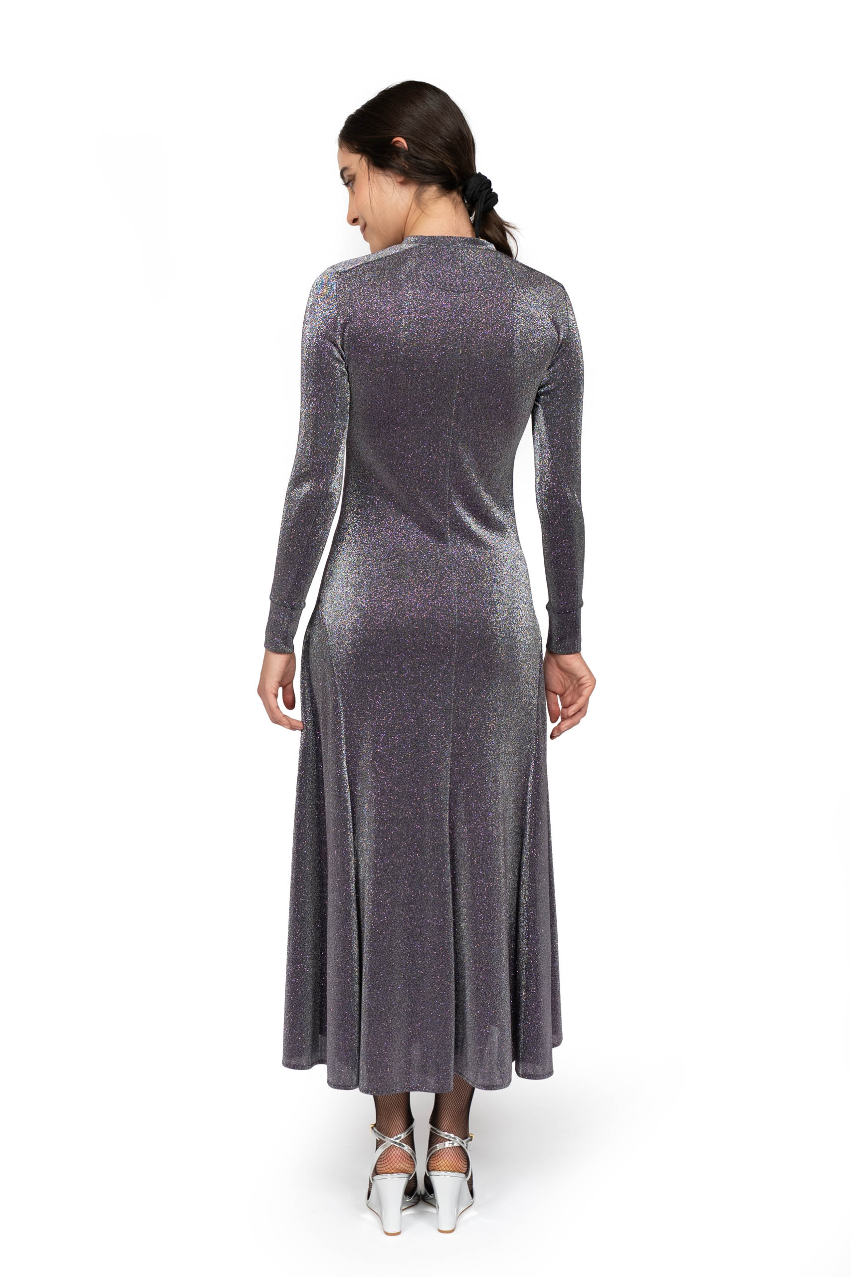Abito in jersey lurex