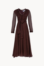 Vestito di Seta a Pois