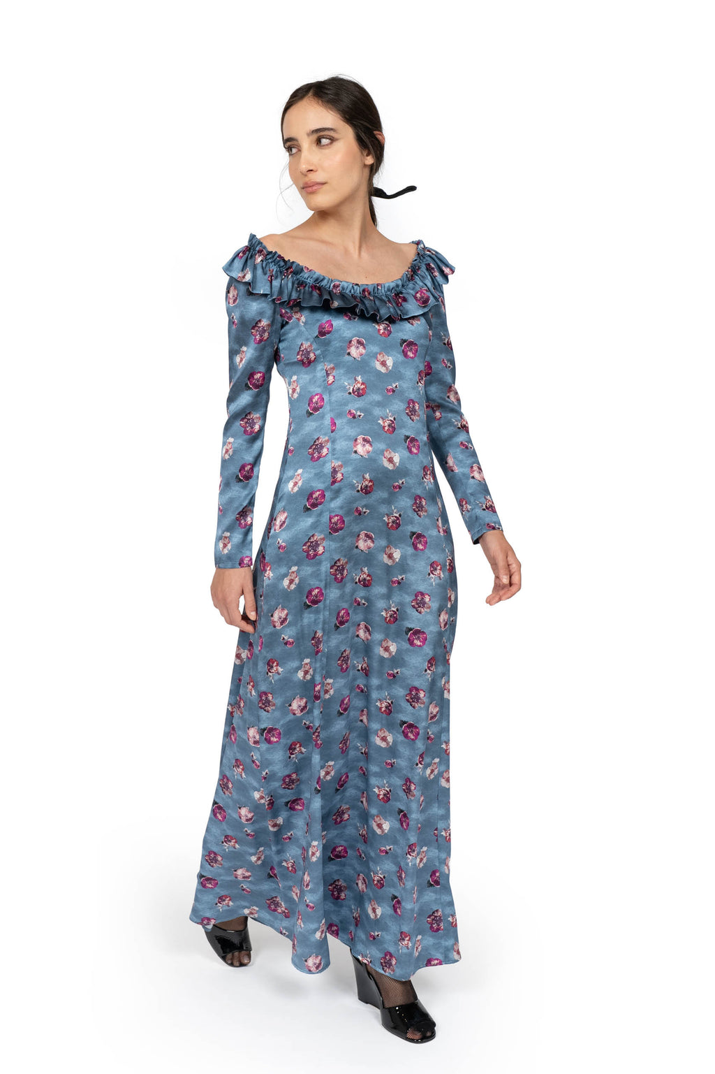 Vestito con Fiore di Viola del Pensiero