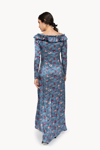 Pansy Flower Dress