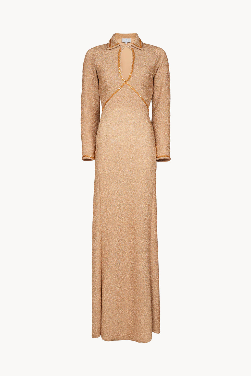 Vestito in Lurex Elasticizzato Oro