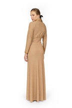 Vestito in Lurex Elasticizzato Oro