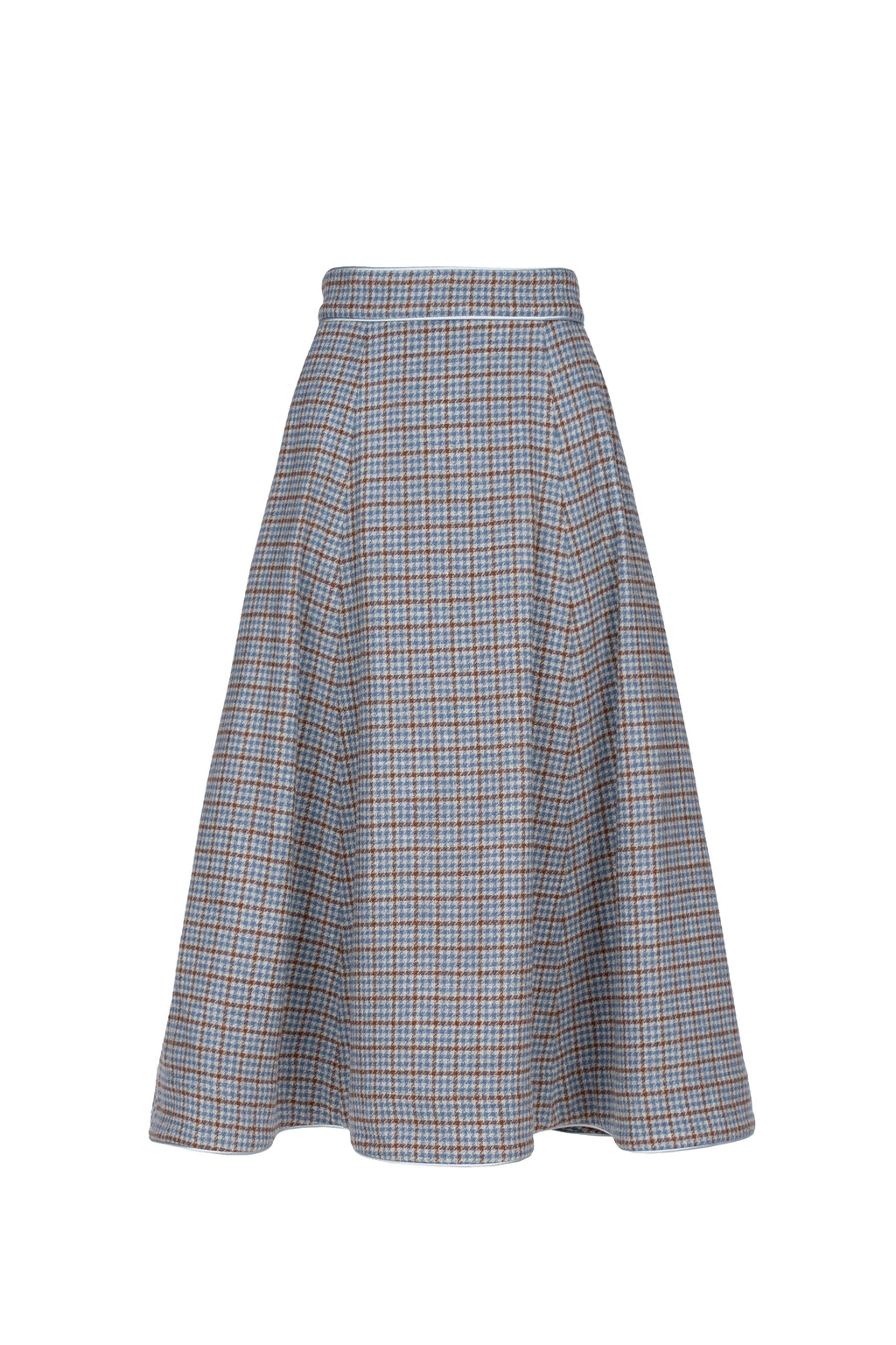 Colored Pie Poule Flared skirt