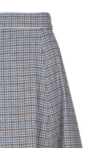 Colored Pie Poule Flared skirt