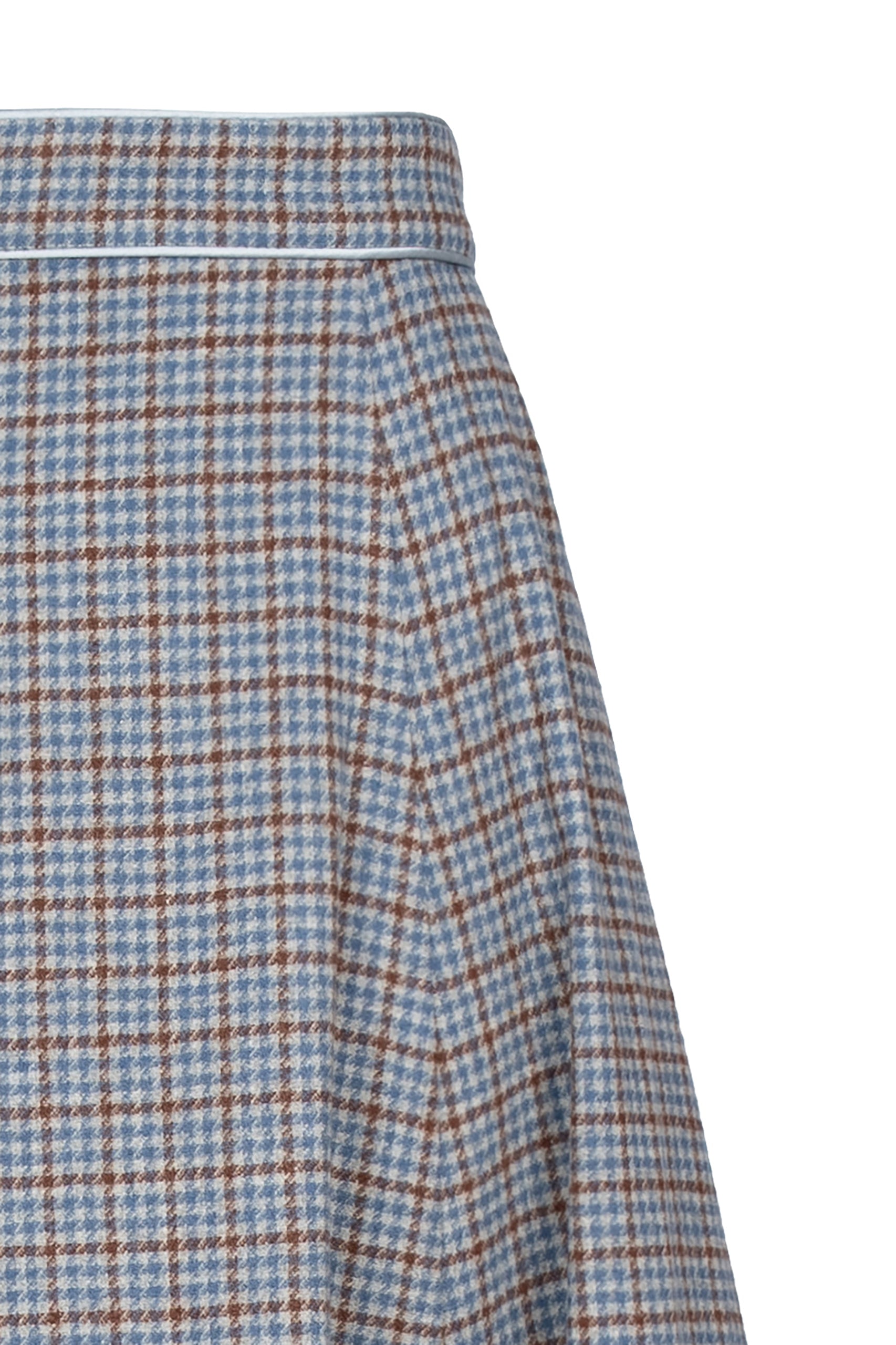 Colored Pie Poule Flared skirt